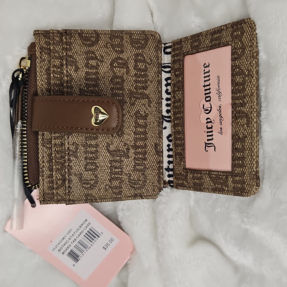 Juicy Couture Brown Card Case - Picture 4 of 7